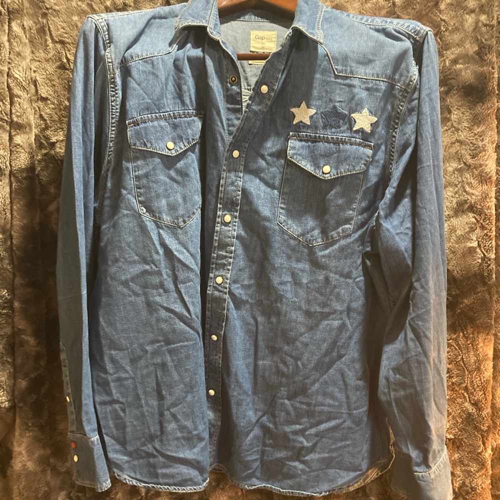 GAP Western denim shirt